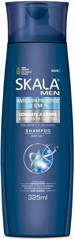 Shampoo Skala 325Ml Anticaspa 2Em1