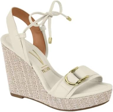 Sandália Anabela Vizzano amarração