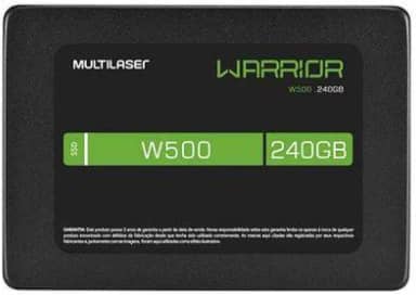 Ssd Gamer Warrior 2,5 Pol. 240Gb W500 - Gravação 500 Mb/S - SS210