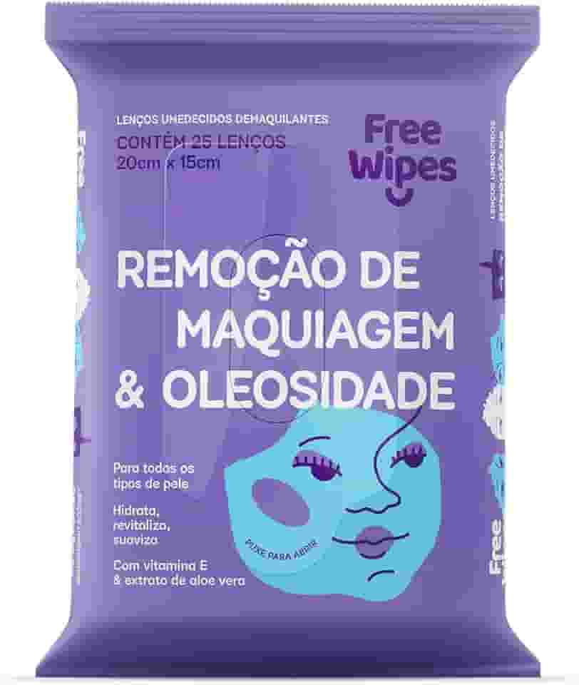 Free Wipes Lenço Umedecido Demaquilante