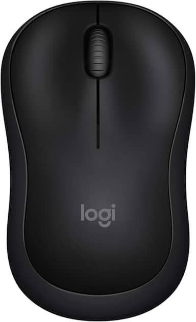 Mouse Sem Fio Logitech M240 com Conexão Bluetooth, Clique Silencioso, Design Ambidestro Compacto, Bateria de 18 Meses, Compatível com Windows, macOS, ChromeOS - Preto