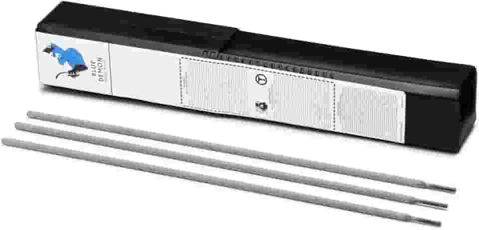 Blue Demon Eletrodo plástico de aço carbono de baixo hidrogênio 7018 x 5/32' x 35,5 x 2,2 kg