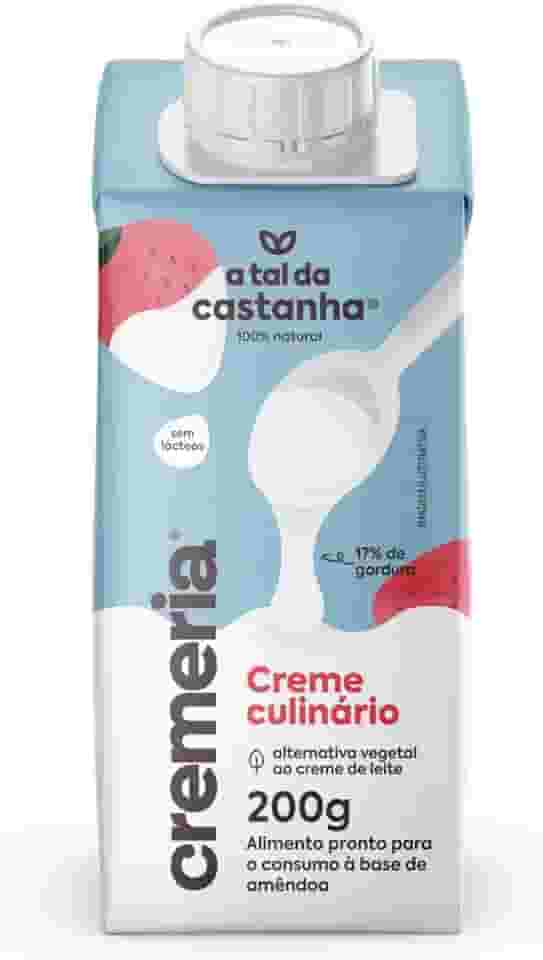 A Tal da Castanha Creme Culinário Vegetal Cremeria, 200G