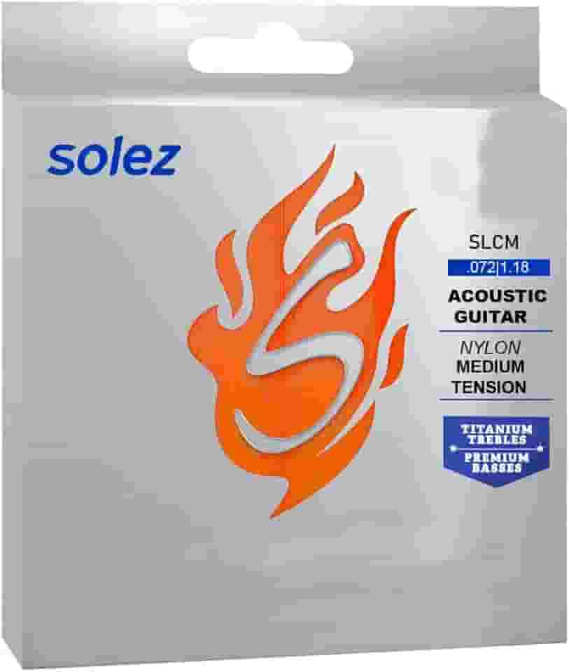 Encordoamento Violão Nylon Solez SLC M Tensão Média