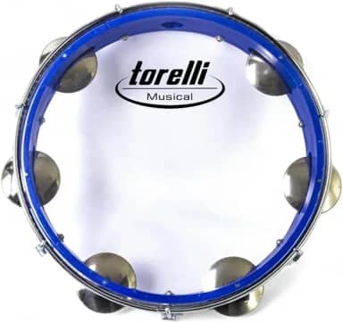 PANDEIRO INJETADO PELE NAILON TRANSPARENTE - AZUL