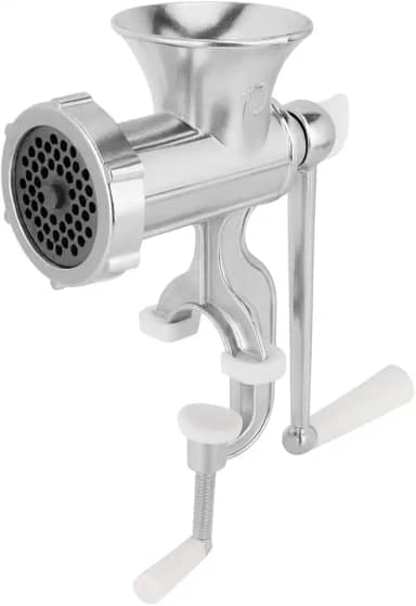 Moedor de Carne Manual N10 Profissional, Triturador de Carne e Condimentos, Máquina de Moer Manual, Ideal para Uso Doméstico e Comercial