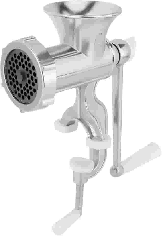 Moedor de Carne Manual N10 Profissional, Triturador de Carne e Condimentos, Máquina de Moer Manual, Ideal para Uso Doméstico e Comercial