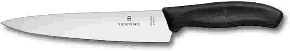 Faca para Fatiar Victorinox Swiss Classic, cabo Preto, 19cm