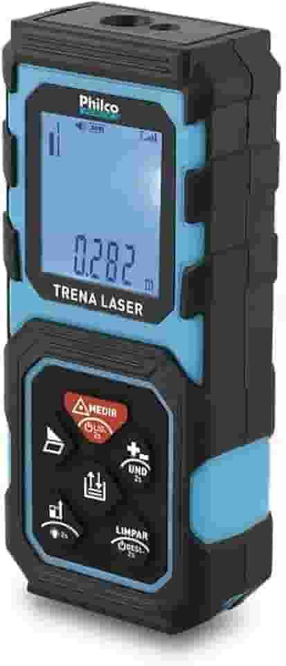 Trena Laser Philco Force c/memória e calculadora PTL01
