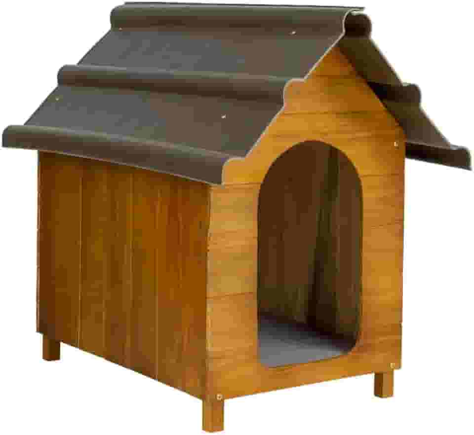 Casa Casinha De Cachorro com Telhado Ecológico Pequena N2 (Cerejeira)