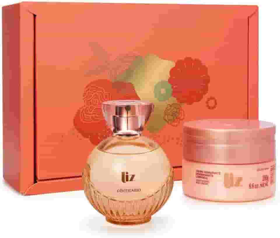 Kit Presente de Dia das Mães Colônia Liz + Creme Hidratante