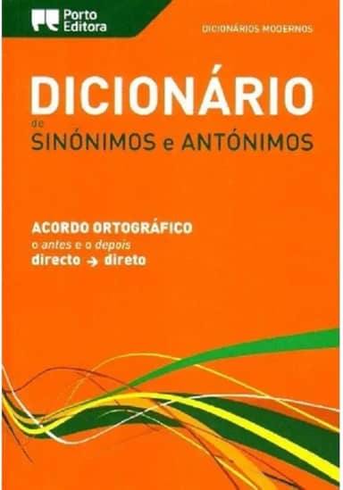 Dicionário Moderno de Sinónimos e Antónimos