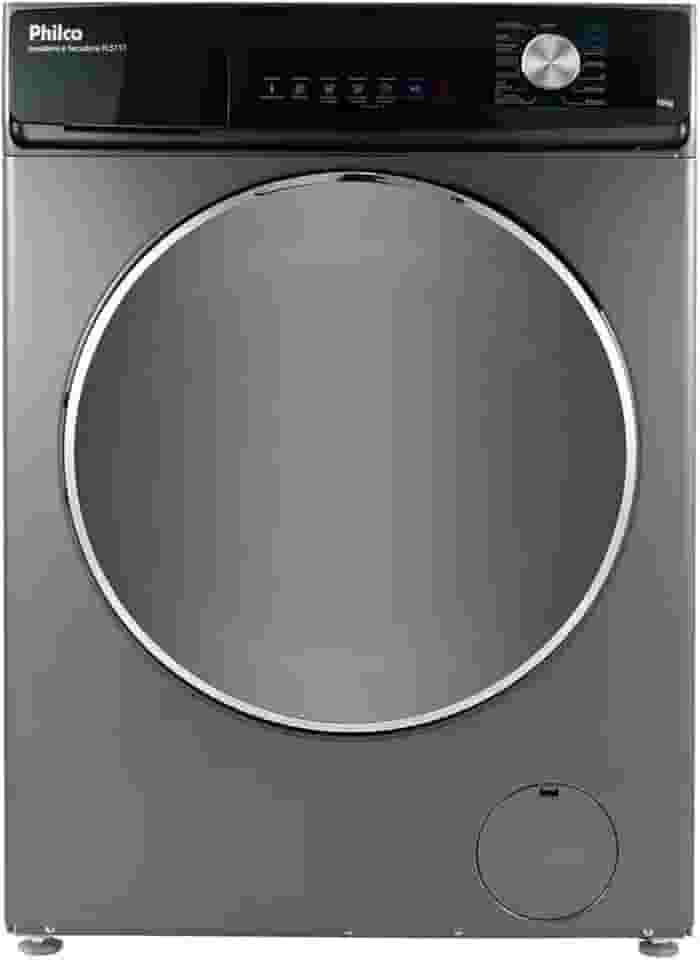 Lava e Seca 16 Programas Eco Inverter Philco 10 kg Inox Pls11t - 110v
