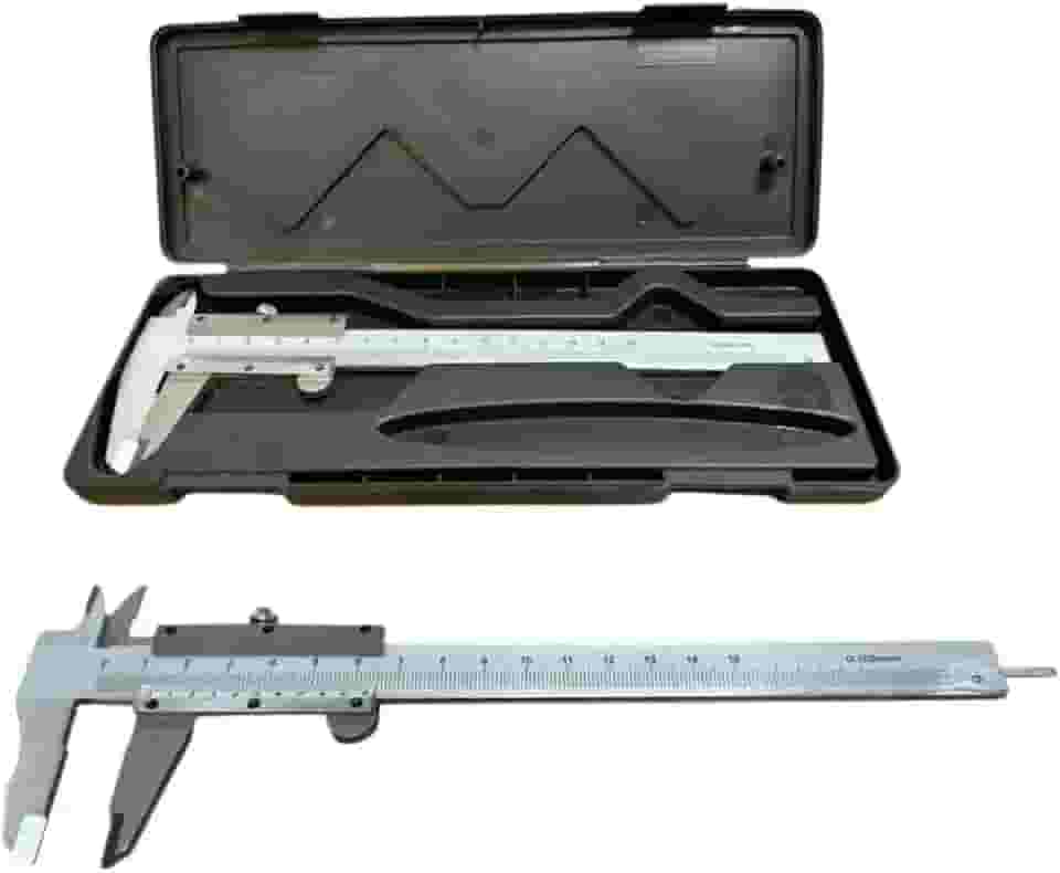 PAQUIMETRO ANALOGICO 150MM ACO INOX MANUAL UNIVERSAL