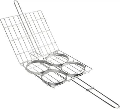 Grelha Para Fazer Carne Hamburguer Na Churrasqueira