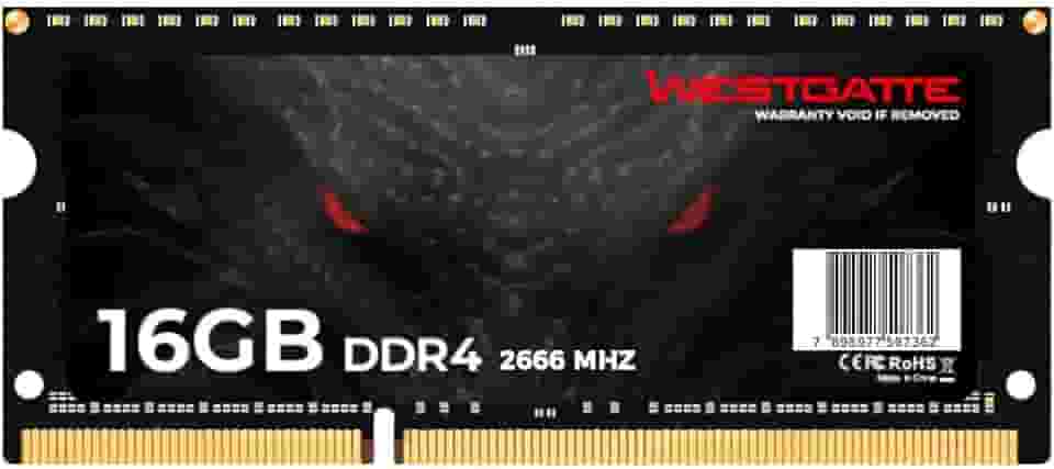 Memória Ram Ddr4 16gb 2666mhz Westgatte Notebook