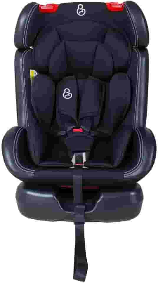 Cadeira Para Auto Prati Isofix, Grupos 0+, I, II e III, 0-36kg, 5 Pontos de Fixação, Isofix, 4 Posições de Reclino, Preto