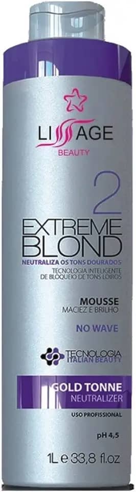 Lissage Escova Progressiva Para Loiras Sem Formol Bsk - Alisamento, Anti-amarelamento e Smoothing - Tratamento para Alisar Cabelos - Bsk