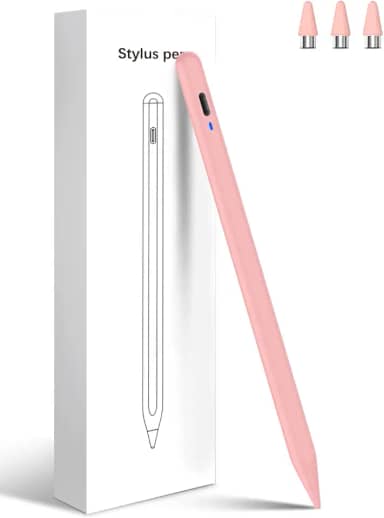 Caneta Stylus para Android, lápis de telefone magnético, canetas Stylus de ponta fina CMARS para tela sensível ao toque, tablet Pencil compatível com iPhone/Samsung/Xiaomi/Huawei/Vivo e outros