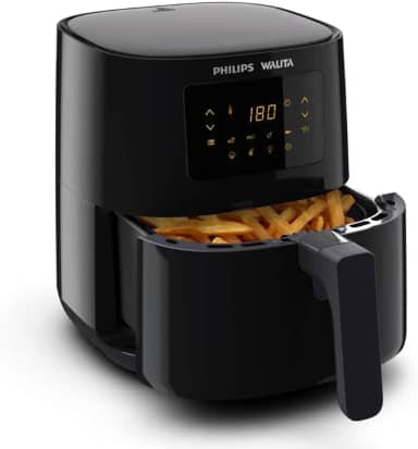 Philips Walita RI9252/91 Série 3000 - Fritadeira Airfryer Digital, 4.1L de capacidade, 220V, 1400W, Preta