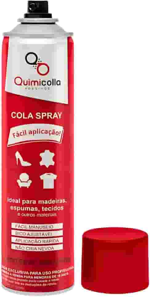 Cola Spray 340g Sapateiro Madeira Espuma Acústica E Tecido Madeira Artesanato Adesiva