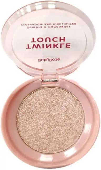 Twinkle Touch Sombra e Iluminador M1004 – Glow Sofisticado com Partículas Ultrabrilhantes, Textura Suave e Efeito Luminoso Duradouro (2 - Golden Daze)