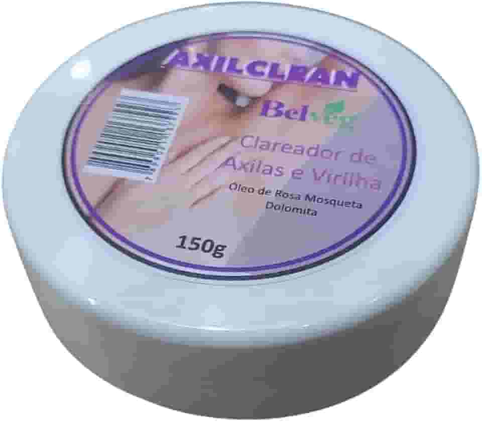 Clareador de Axilas e Virilha Axilclean com Dolomita e Óleo de Rosa Mosqueta, 150g