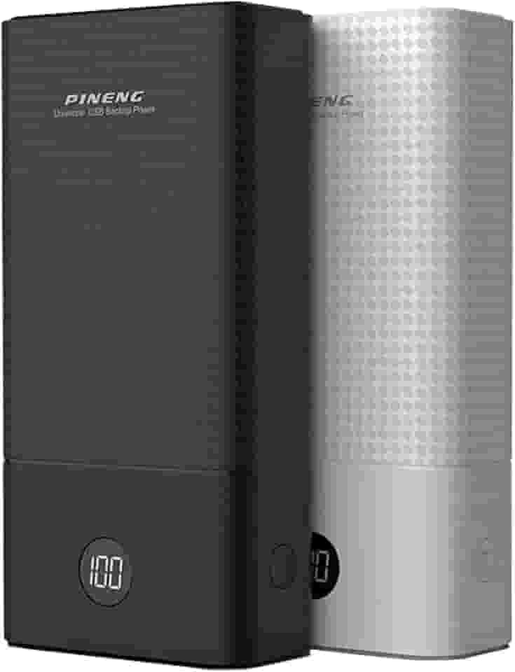 Carregador Portátil Power Bank 30000 mah Turbo Bateria Pineng PN-899 Anatel (Branco)