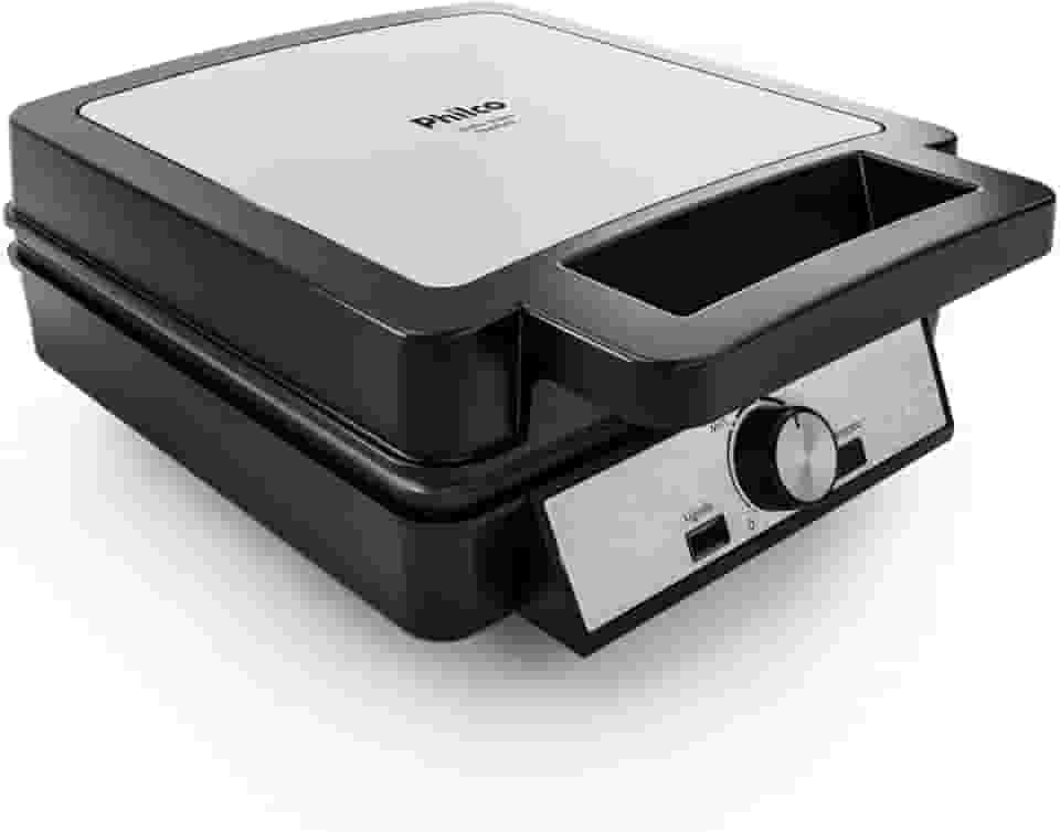 Waffle Maker Philco 5 Temperaturas 4 Waffles PWM04A 127V