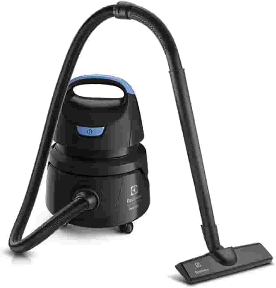Aspirador água pó Electrolux compacto potente função sopro 1400W 12 L total 5 L util protetor termico AWD01 127v