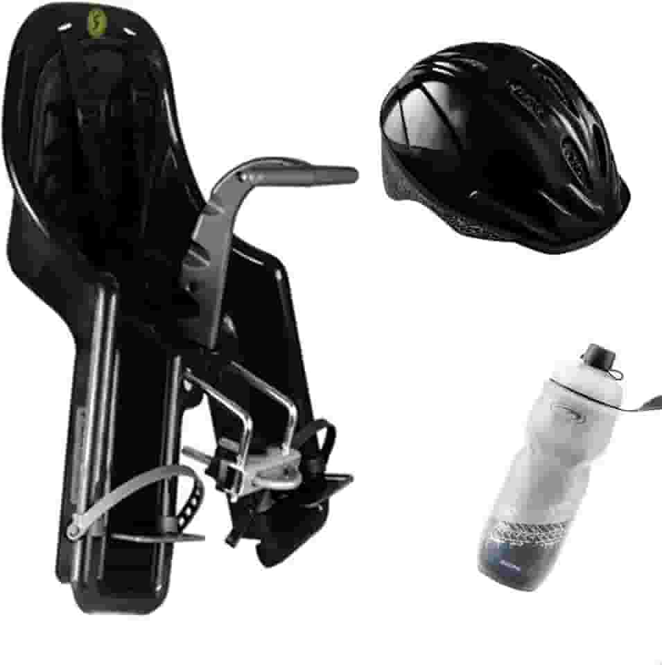 Cadeirinha Dianteira Refactor Baby Bike Bicicleta Criança Preta