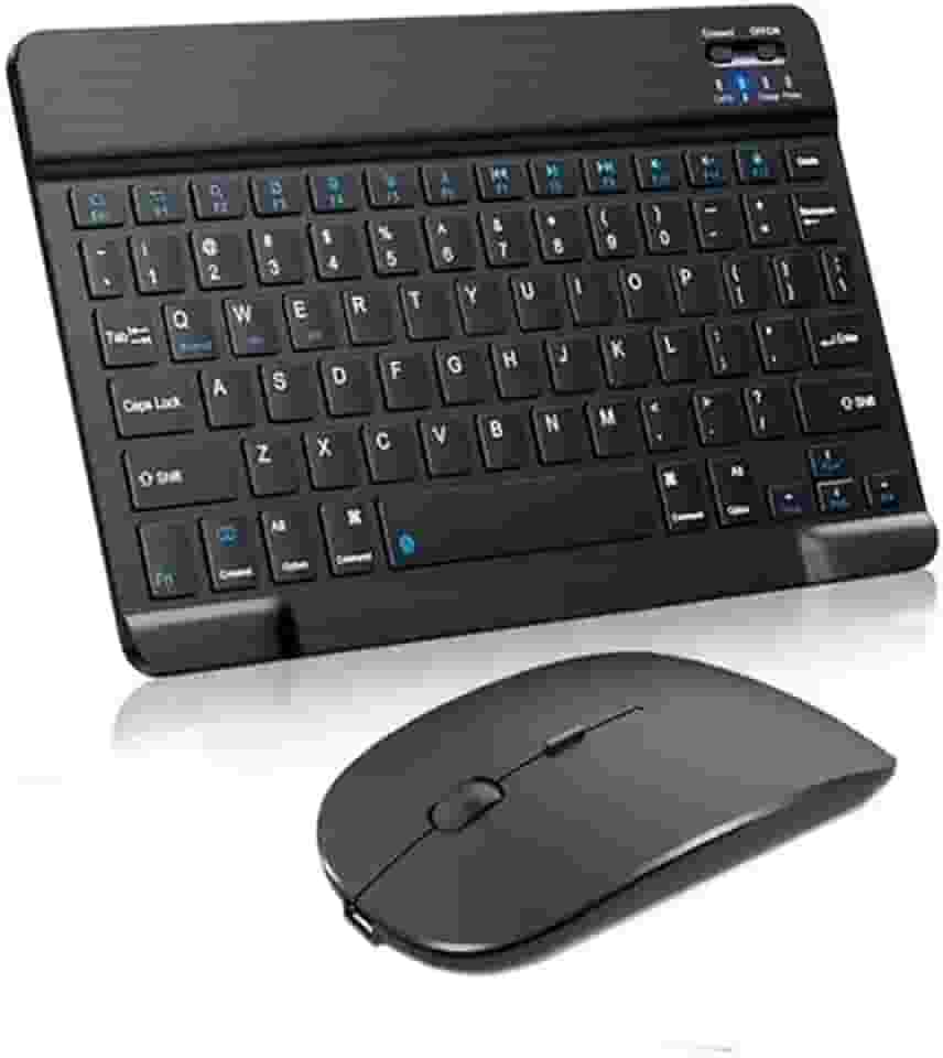 Teclado E Mouse Bluetooth Para Tablet Galaxy Tab S9 Fe 10.9