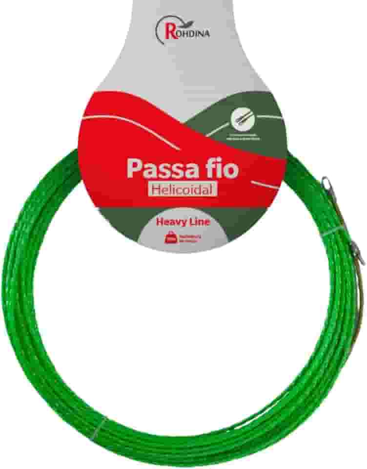 Passa Fio Helicoidal Rohdina Capacidade 150kg Tamanho 10, 15, 20 ou 30 Metros (20 M.)