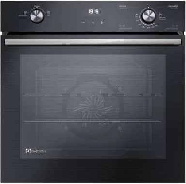 Forno de Embutir Electrolux a Gás 80L Efficient com PerfectCook360 Preto OE8GH 220v
