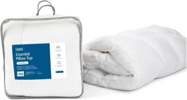Luuna Pillow Top Essential Casal, Capa hipoalergênica, 100% algodão
