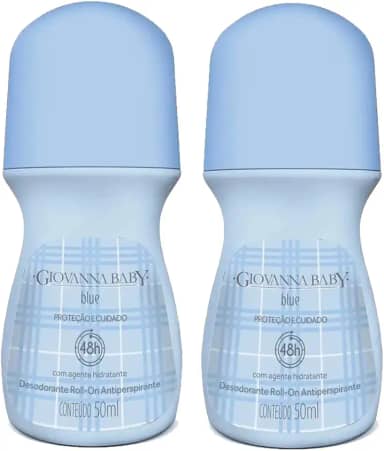 Giovanna Baby - Kit Giovanna Baby Desodorante Roll On Fem C/2 50Ml Blue