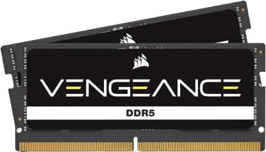CORSAIR VENGEANCE SODIMM DDR5 RAM 16GB (2x8GB) 4800MHz CL40 Memória de computador compatível com Intel XMP iCUE - preta (CMSX16GX5M2A4800C40)
