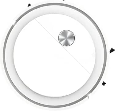 Robô Aspirador Máquina De Limpeza Recarregável Bateria Longa Duração Automatico Varre Aspira Poeira