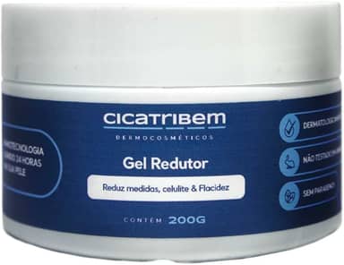 Gel Redutor de Medidas, Celulite e Flacidez - Queima Gordura Gel Anticelulite Creme Corporal Firmador - Cicatribem