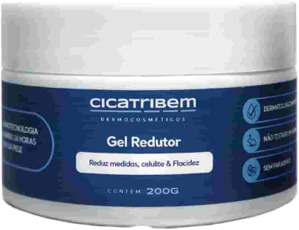 Gel Redutor de Medidas, Celulite e Flacidez - Queima Gordura Gel Anticelulite Creme Corporal Firmador - Cicatribem
