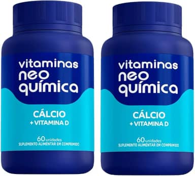 Kit 2 Cálcio + Vitamina D 60 Cápsulas - Neo Química