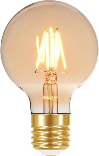 Lâmpada LED Filamento Vintage Globo E27, 4W, Ambar Taschibra G80 11080382