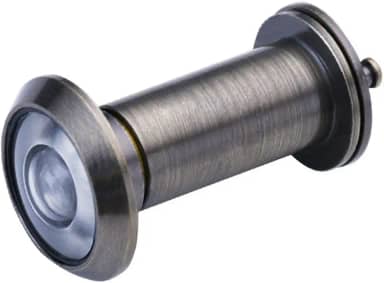 Olho de porta de segurança olho de gato grande angular 200 graus HD lente de vidro olho mágico (Bronze)