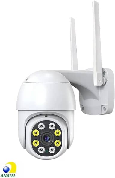 Câmera Ip Icsee Prova D'água Infravermelho Externa Wifi Hd