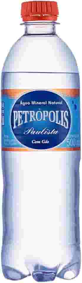 PACK AGUA PETROPOLIS PAULISTA PET 500 ML Com Gás 12 unidades