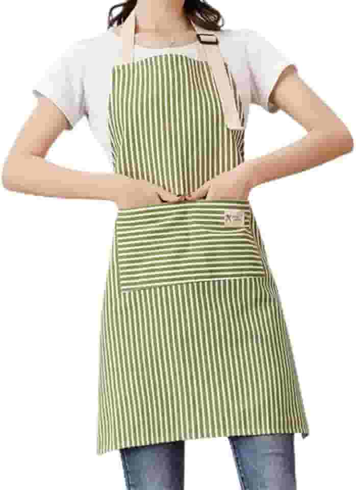 Aventais de cozinha para cozinhar com bolsos Aventais de churrasco para homens e mulheres