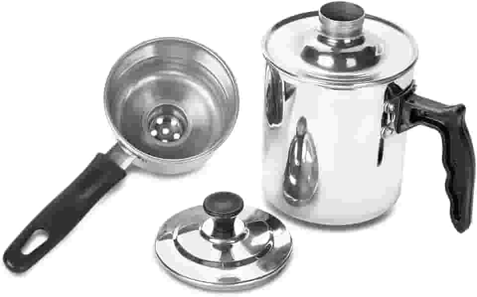 Cuscuzeiro Mini Individual Tetinha Aluminio Polido