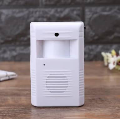 Sensor de Presença com Campainha 2 toques de Boas Vindas
