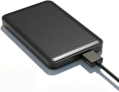 HD Externo Portátil 500GB - USB 3.0, Alta Velocidade de Transferência, Armazenamento Rápido e Seguro - Compatível com PC, Notebook e Mac - Preto
