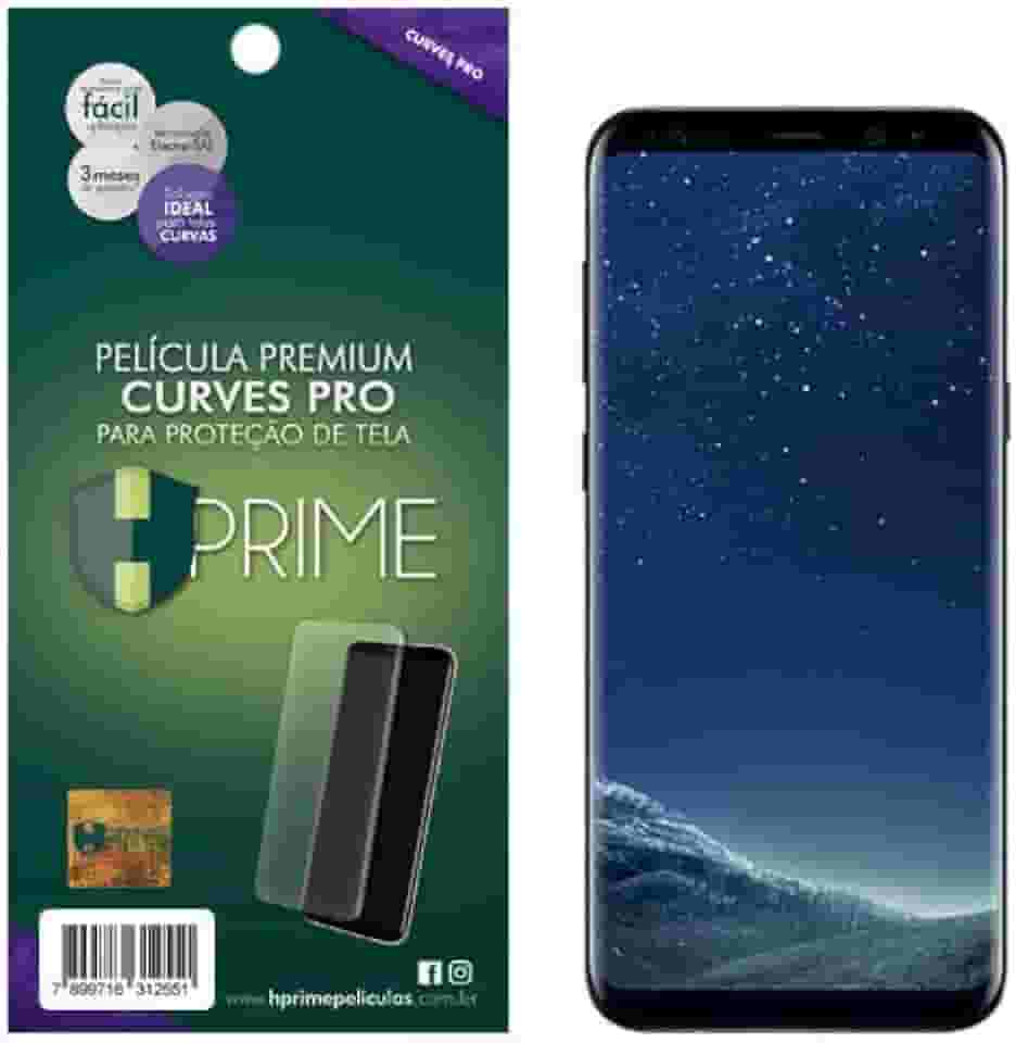 Pelicula Curves Pro para Samsung Galaxy S8 Plus, HPrime, Película Protetora de Tela para Celular, Transparente
